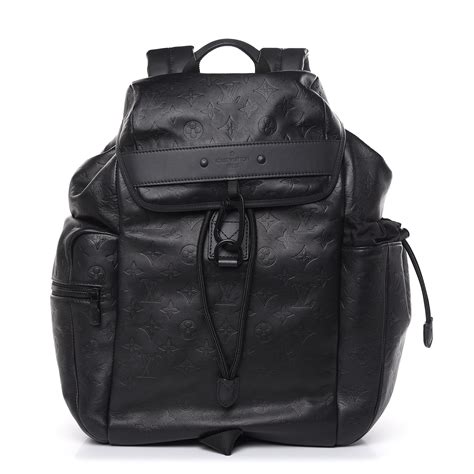 lv black bagpack|louis vuitton backpack price.